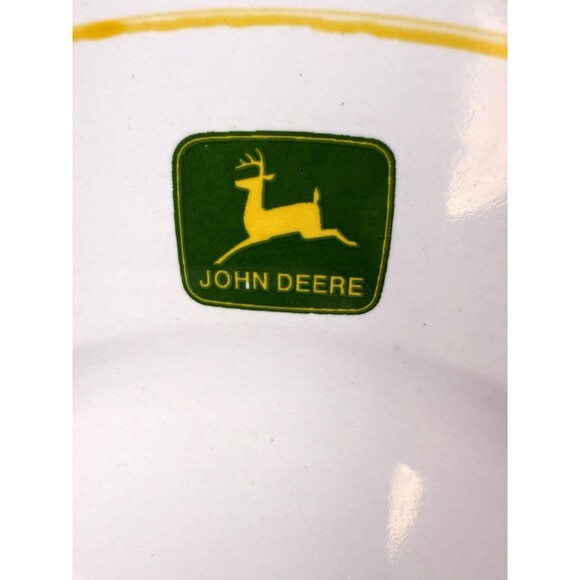 John Deere Tractor 9" Salad Plates “Nothing Runs Like a Deere!" Gibson SET OF 2 - Picture 9 of 12